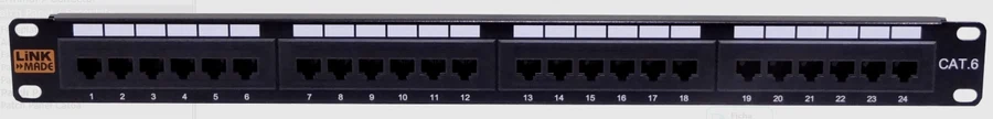 Patch panel de 24 puestos